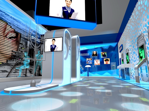 中國移動展廳設計